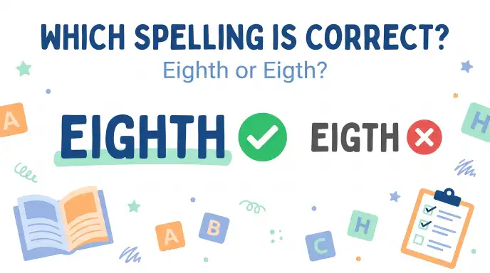 Eighth or Eigth: Which Spelling Is Correct?