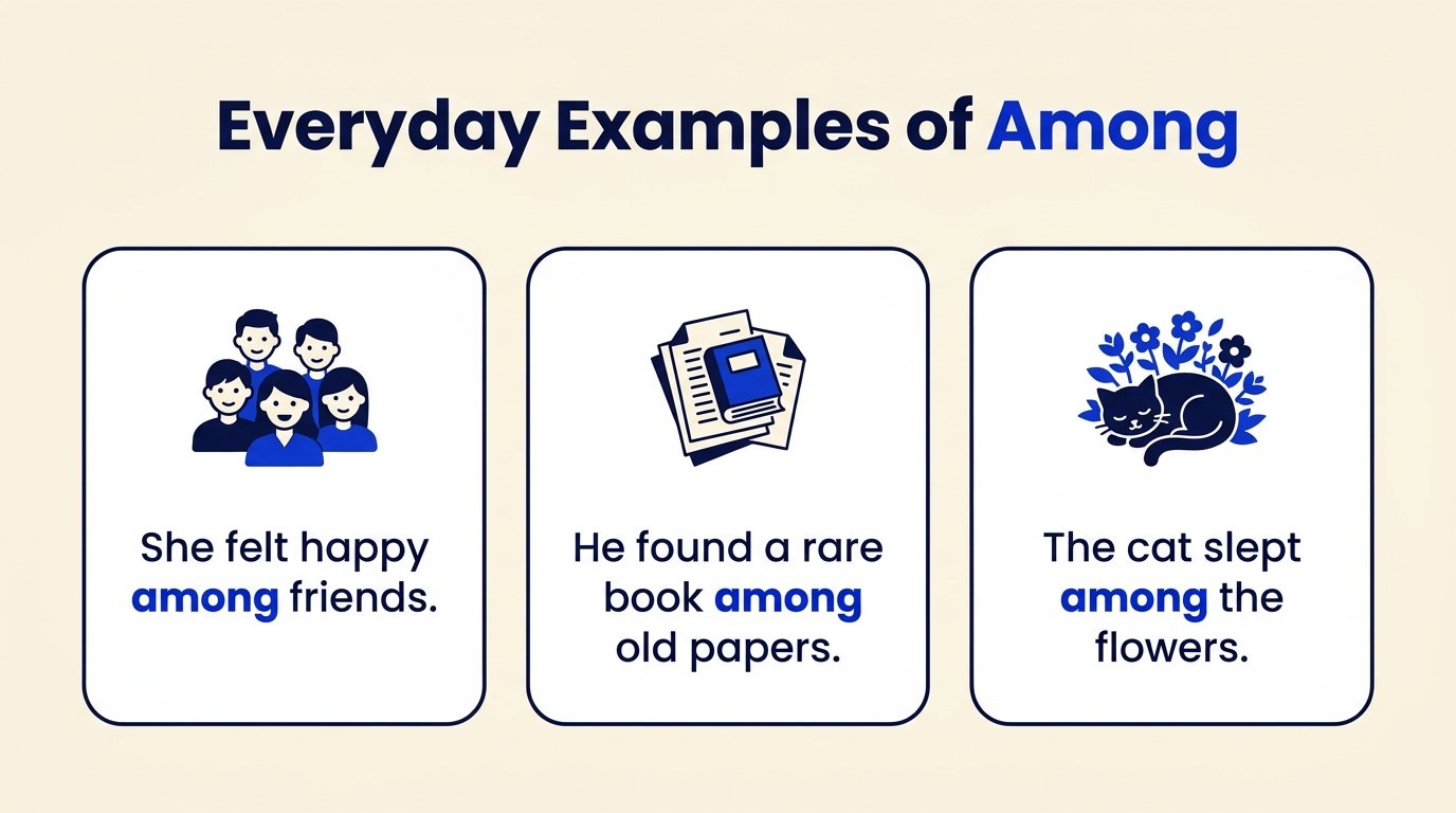 Everyday Examples of Among