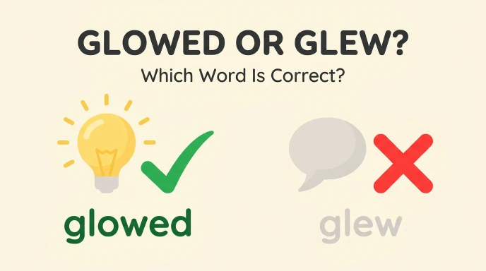 Glowed or Glew