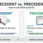 Precedent vs. Precedence