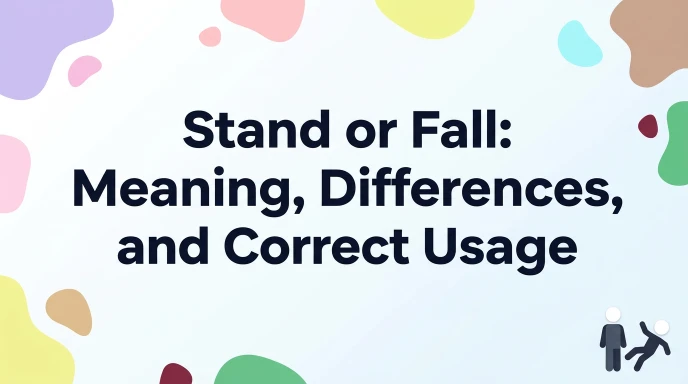 Stand or Fall